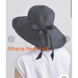 アシーナニューヨーク(Athena New York)の【Athena New York】麦わら帽子 ストローハット、(麦わら帽子/ストローハット)