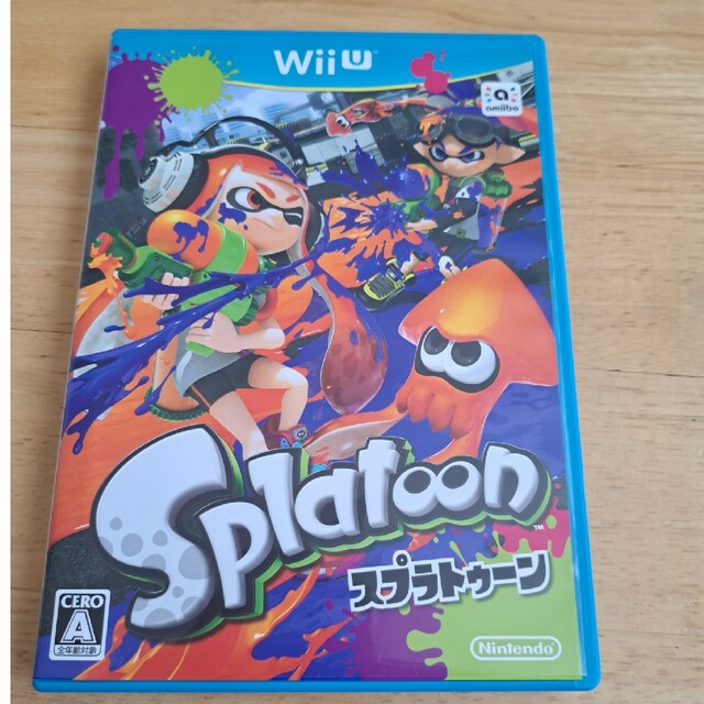 Splatoon（スプラトゥーン） Wii U エンタメ/ホビーのゲームソフト/ゲーム機本体(家庭用ゲームソフト)の商品写真