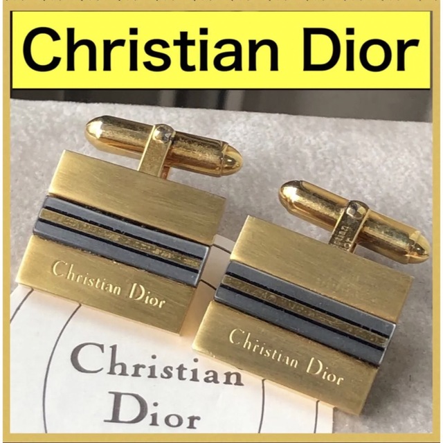 Christian Dior(クリスチャンディオール)のクリスチャンディオール カフリンクス カフスボタン メンズのファッション小物(カフリンクス)の商品写真