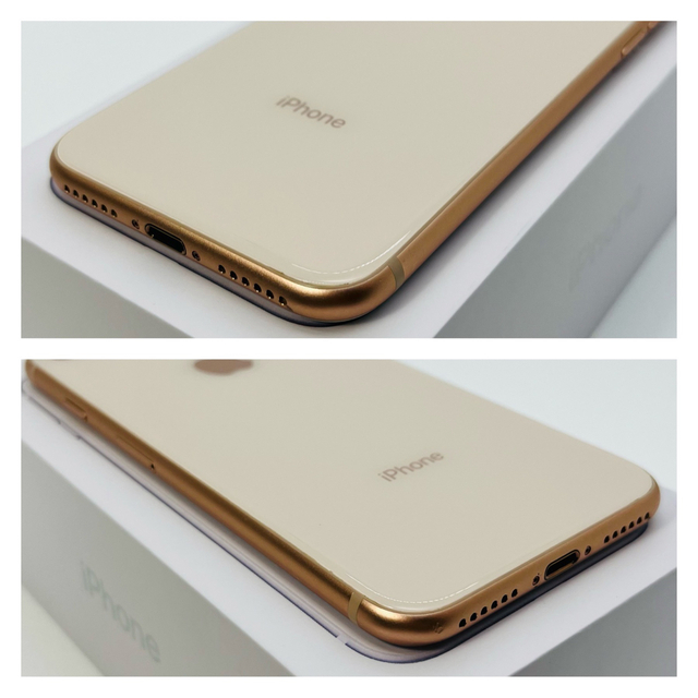 美品　100% iPhone 8 64 GB SIMフリー　Gold 本体