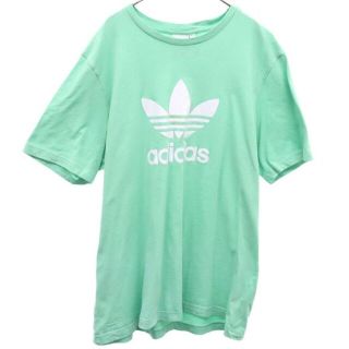 ✨日本未発売✨ adidas ショート丈 グリーン トップス 大きいサイズ