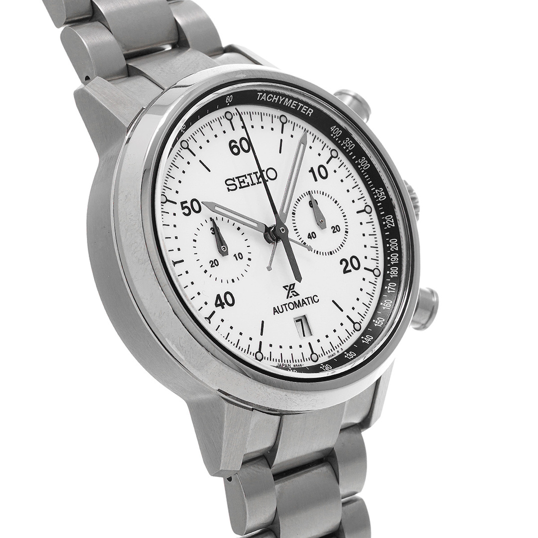 SEIKO(セイコー)の中古 セイコー SEIKO SBEC007 ホワイト メンズ 腕時計 メンズの時計(腕時計(アナログ))の商品写真