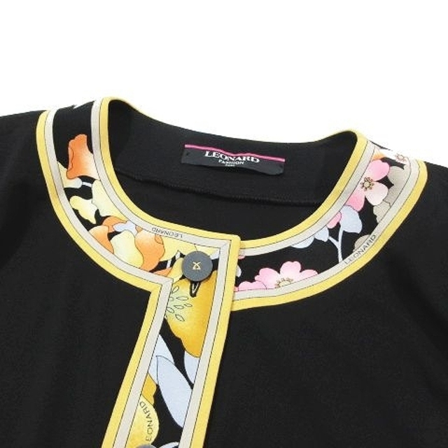 LEONARD - 美品 レオナール LEONARD 花柄 フラワープリント カンカン