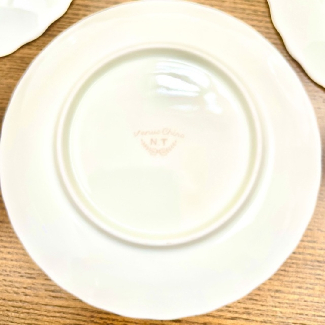 Noritake(ノリタケ)の✨Venus china  NT✨ 掘り出し物❣️ノリタケ  ソーサー4枚  インテリア/住まい/日用品のキッチン/食器(食器)の商品写真