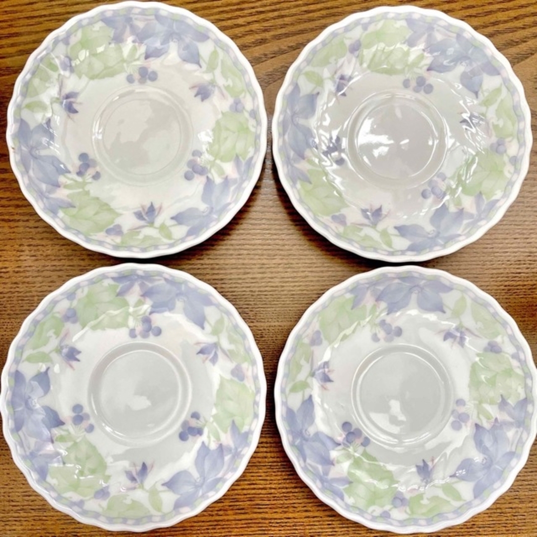 Noritake(ノリタケ)の✨Venus china  NT✨ 掘り出し物❣️ノリタケ  ソーサー4枚  インテリア/住まい/日用品のキッチン/食器(食器)の商品写真