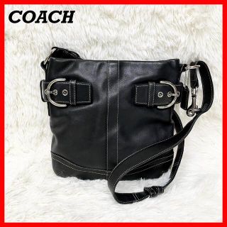 コーチ(COACH)の【美品】コーチ　牛革　2way　ショルダーバッグ　レガシー　クロスビー　ブラック(ショルダーバッグ)