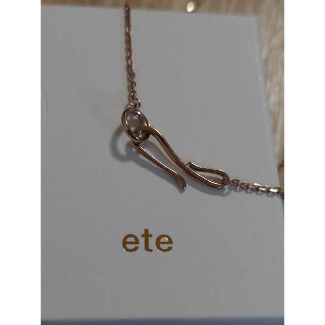 ete(エテ)のeteロウブラウンゴールドネックレス レディースのアクセサリー(ネックレス)の商品写真