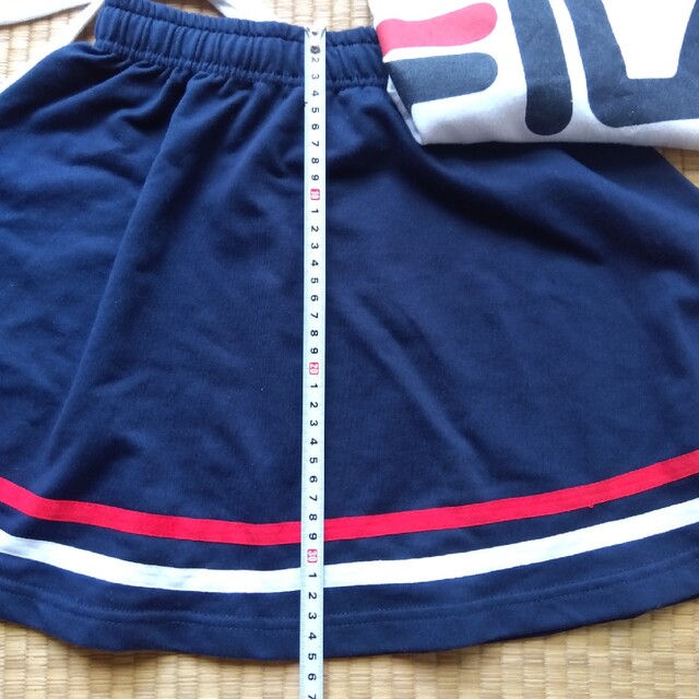 FILA(フィラ)の半袖Tシャツ&スカートセット キッズ/ベビー/マタニティのキッズ服女の子用(90cm~)(その他)の商品写真