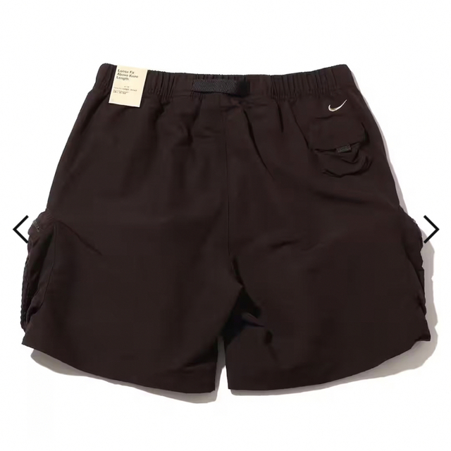 NIKE(ナイキ)の新品　NIKE ACG SNOWGRASS CRG SHORT BROWN メンズのパンツ(ワークパンツ/カーゴパンツ)の商品写真