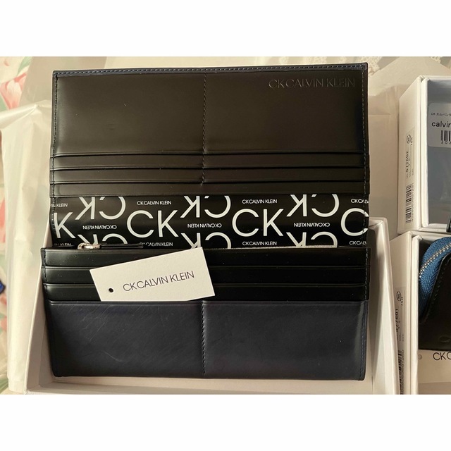 カルバン・クライン 財布+コインケース(カード入れ付き)+カード(名刺)入れ- カルバンクライン calvin klein カードケース 名刺入れ
