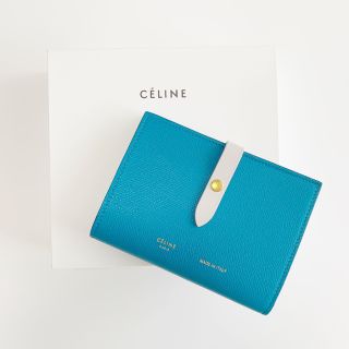 セリーヌ(celine)のラスト！【未使用】セリーヌ ストラップ 折り財布(財布)