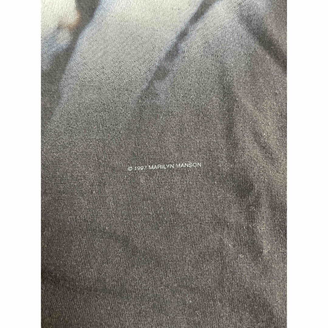 90s Marilyn manson マリリンマンソン バンド Tシャツ XL メンズのトップス(Tシャツ/カットソー(半袖/袖なし))の商品写真