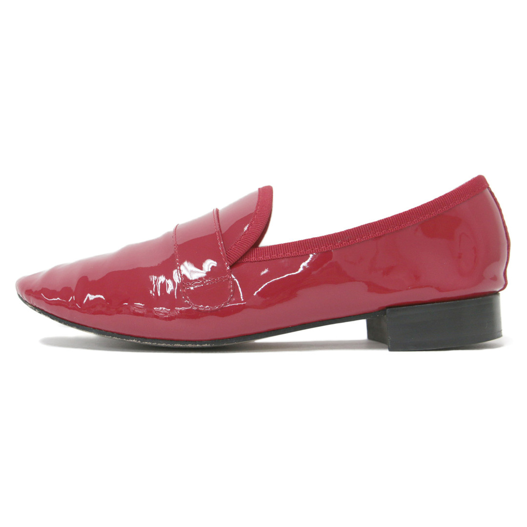 repetto(レペット)のRepetto レペット ローファー シューズ 靴 レッド 37.5 24.0cm位 マイケル MICHAEL パテントレザー エナメル 牛革 本皮 本革 大人 おしゃれ きれいめ マニッシュ クラシカル ブランド シンプル フランス製【レディース】【中古】【K3730】 レディースの靴/シューズ(ローファー/革靴)の商品写真