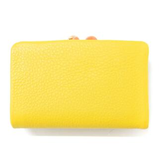 ✨先着1点限り✨イアパピヨネ 財布 がま口 イエロー 黄色 二つ折り財布