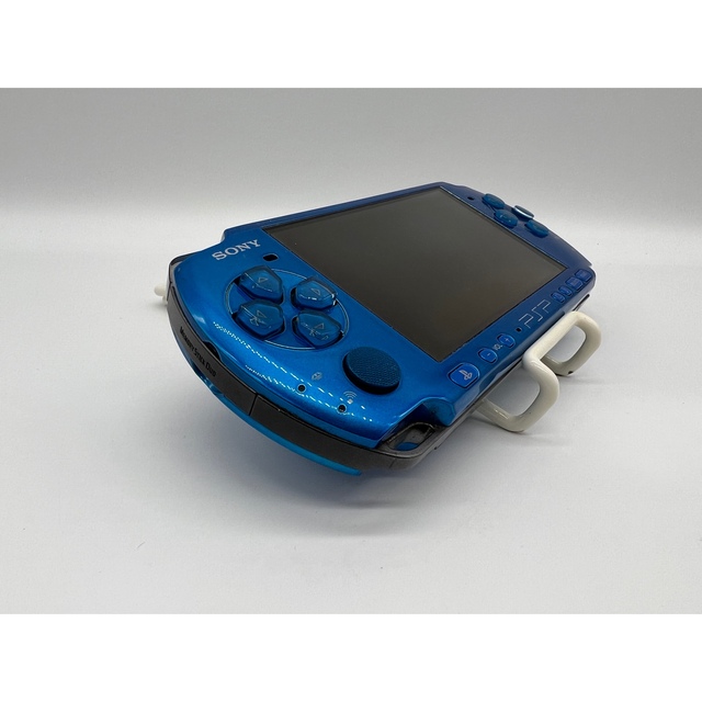 PlayStation Portable(プレイステーションポータブル)の【良品】PSP-3000 SONY ブルー VB 本体 ポータブル 動作品 エンタメ/ホビーのゲームソフト/ゲーム機本体(携帯用ゲーム機本体)の商品写真