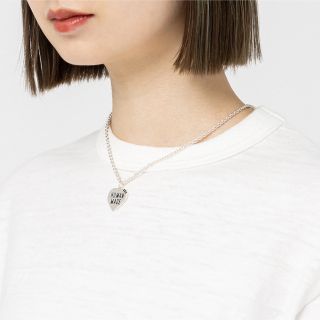 付属品全て完備HUMAN MADE Heart Silver Necklace Silver