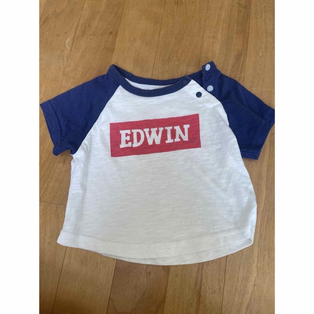 Ralph Lauren(ラルフローレン)のEDWIN ラルフローレン　セット　tシャツ 80センチ キッズ/ベビー/マタニティのベビー服(~85cm)(Ｔシャツ)の商品写真