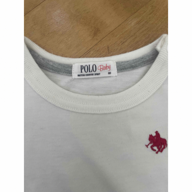 Ralph Lauren(ラルフローレン)のEDWIN ラルフローレン　セット　tシャツ 80センチ キッズ/ベビー/マタニティのベビー服(~85cm)(Ｔシャツ)の商品写真