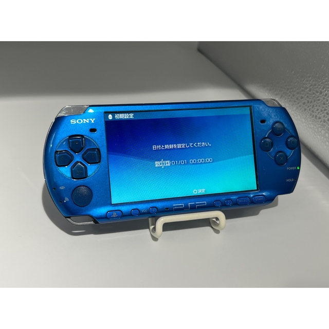 【良品】PSP-3000 SONY ブルー VB 本体 ポータブル 動作品