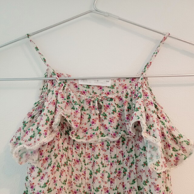 ZARA KIDS(ザラキッズ)の【美品】ZARAワンピース キッズ/ベビー/マタニティのキッズ服女の子用(90cm~)(ワンピース)の商品写真