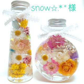 snow✩.*˚様専用です。♡ฅ(＾・▽・＾)ฅ(ドライフラワー)