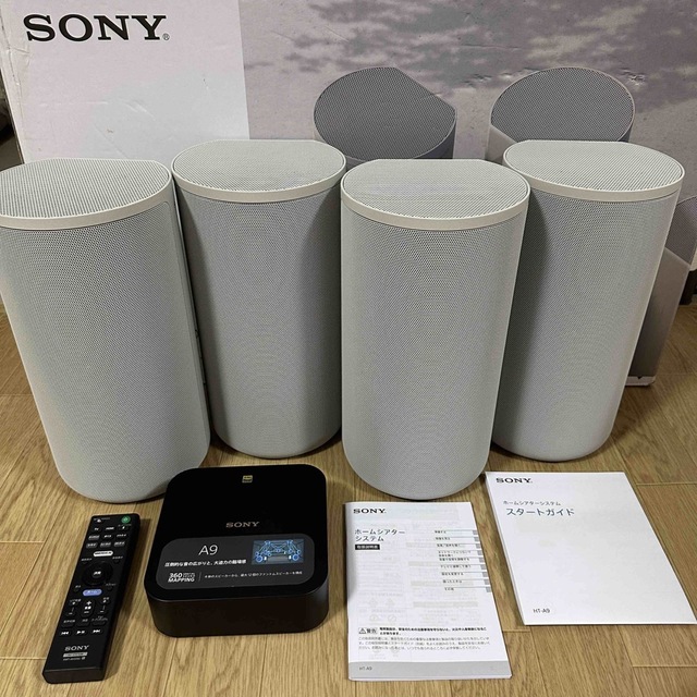 SONY(ソニー)のソニー HT-A9  SONY ホームシアターシステム スマホ/家電/カメラのオーディオ機器(スピーカー)の商品写真