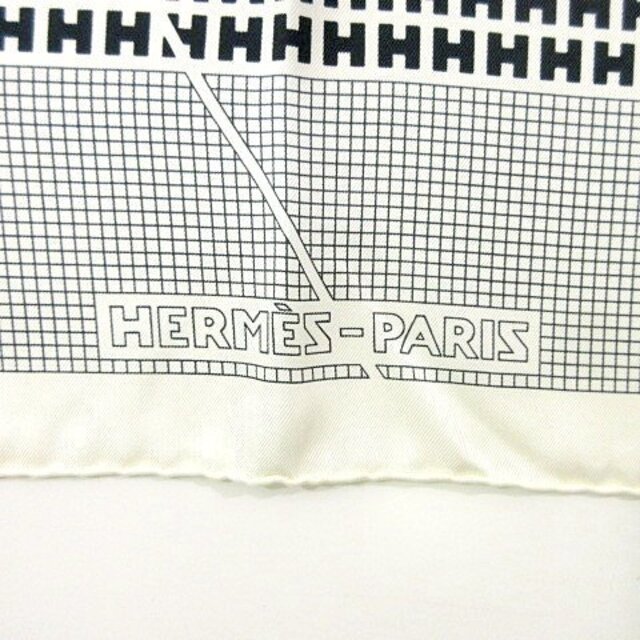 Hermes - エルメス 美品 カレ 90 スカーフ 大判 シルク H総柄 ...