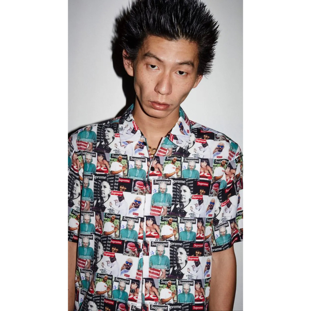 Supreme magazine s/s shirt マガジン　シャツ