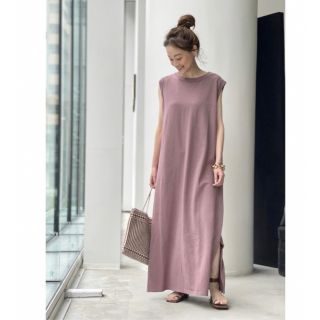 アパルトモンドゥーズィエムクラス(L'Appartement DEUXIEME CLASSE)の風ちゃん様専用　LA APPAREL N/S Maxi Onepiece ピンク(ロングワンピース/マキシワンピース)