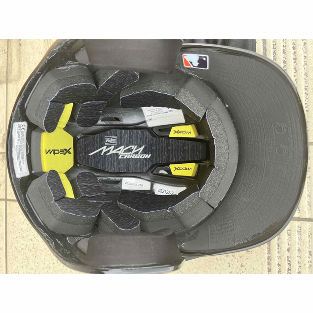 Rawlings(ローリングス)の【24時間限定】ローリングス ヘルメット ハイパーマッハ カーボン スポーツ/アウトドアの野球(その他)の商品写真