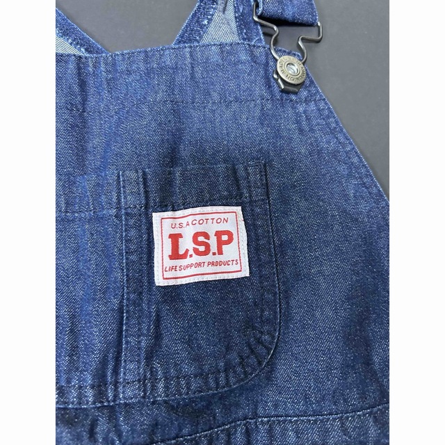 MARKEY'S(マーキーズ)のMARKEY'S LSP オーバーオール　150 濃紺 キッズ/ベビー/マタニティのキッズ服男の子用(90cm~)(パンツ/スパッツ)の商品写真