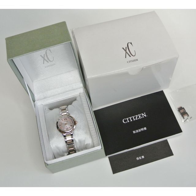 CITIZEN - 美品稼働品 シチズン xC 電波ソーラー ミニソル Eco CITIZEN - 美品稼働品 シチズン xC 電波ソーラー ミニソル Eco