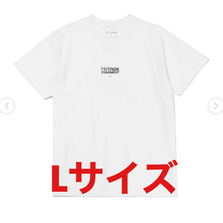 フラグメント(FRAGMENT)のfragment design×helinox   Tシャツ 白 L 新品(Tシャツ/カットソー(半袖/袖なし))