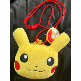 ポケモン(ポケモン)の新品タグ付き　ピカチュウ　プラがまぐち(キャラクターグッズ)