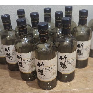 竹鶴（空き瓶）12本セット(ウイスキー)