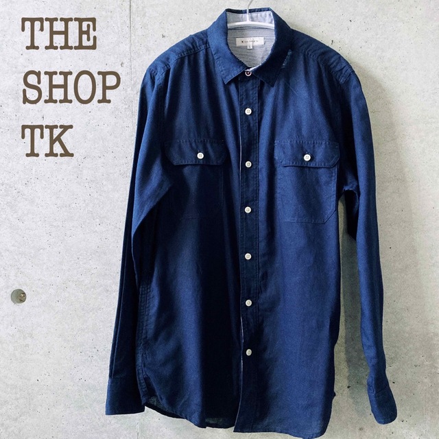 THE SHOP TK(ザショップティーケー)の【値下げ大歓迎】THE SHOP TK メンズシャツ　Lサイズ メンズのトップス(シャツ)の商品写真