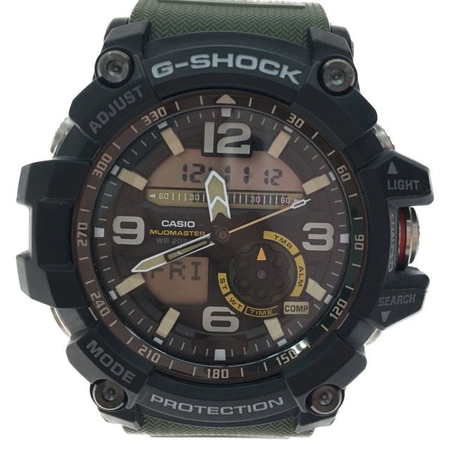 CASIO(カシオ)の▼▼CASIO カシオ G-SHOCK MUDMASTERマッドマスター デジアナ  GG-1000 カーキ×ブラック メンズの時計(腕時計(デジタル))の商品写真