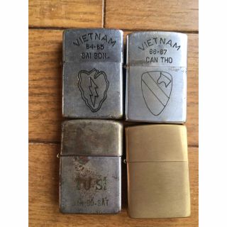 ZIPPO - キレパンダ様専用！ベトナムzippo3点 真鍮zippo1点の通販 by ...