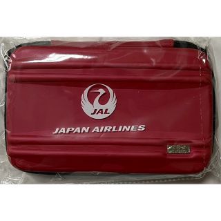 ゼロハリバートン(ZERO HALLIBURTON)の【未開封】JAL ビジネスクラス ゼロハリバートン アメニティ　ポーチ(旅行用品)