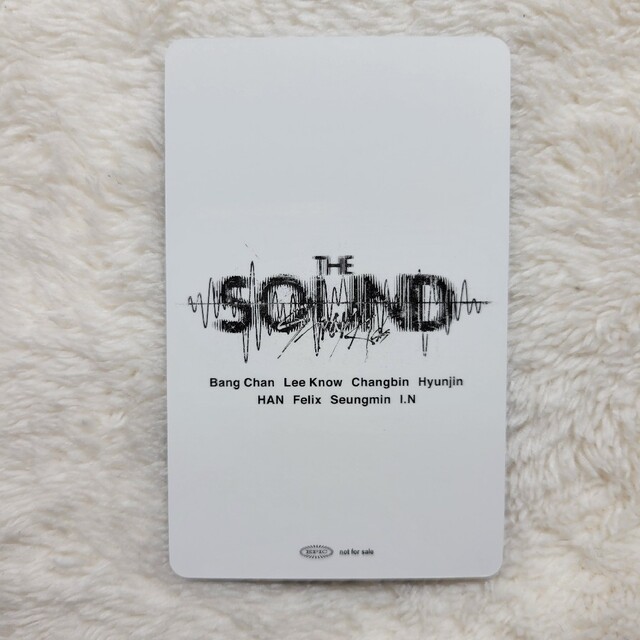 Stray Kids(ストレイキッズ)の『THE SOUND』ユニットカード Changbin × Seungmin エンタメ/ホビーのCD(K-POP/アジア)の商品写真