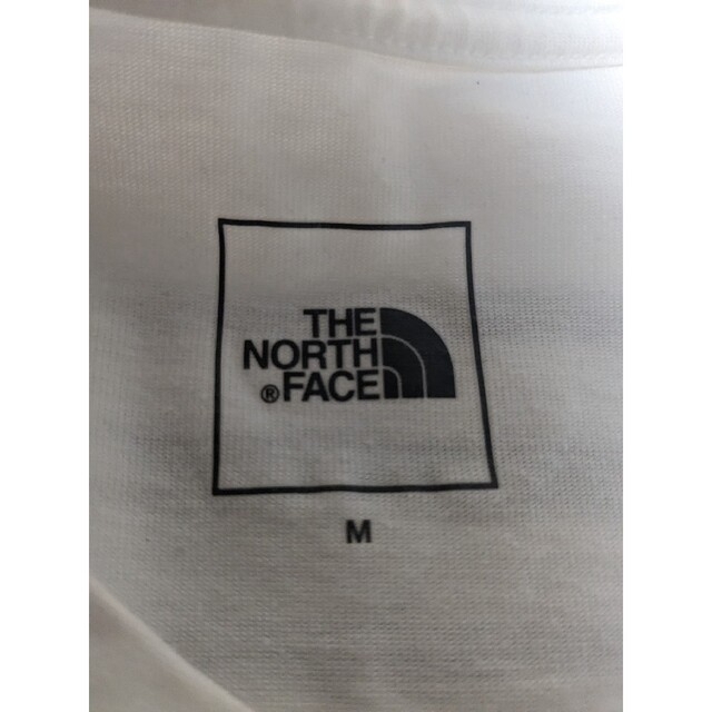 THE NORTH FACE(ザノースフェイス)のノースフェイス ショートスリーブパネルボーダーティー ホワイト レディース Ｍ レディースのトップス(Tシャツ(半袖/袖なし))の商品写真