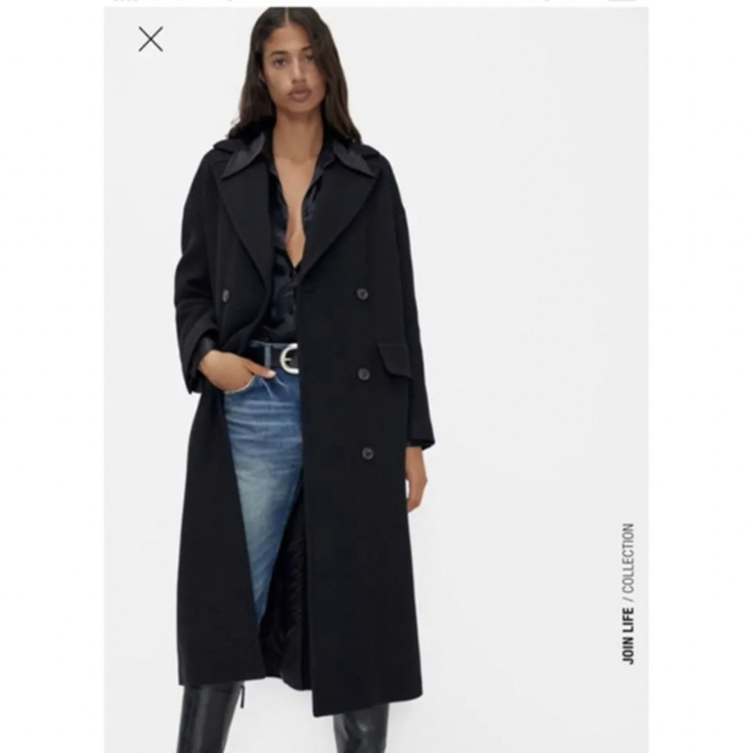 ZARA - ZARA☆オーバーサイズウールブレンドコートの通販 by ZARA - ZARA☆オーバーサイズウールブレンドコートの通販 by