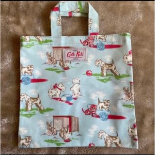 キャスキッドソン(Cath Kidston)の【新品未使用】Cathkids犬猫柄ミニバック(ハンドバッグ)