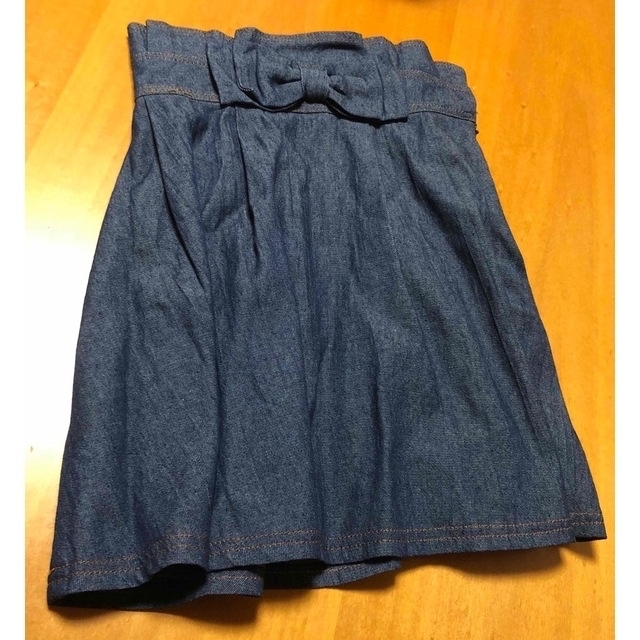 INGNI(イング)のスカート　デニム生地　美品中古　 レディースのスカート(ひざ丈スカート)の商品写真