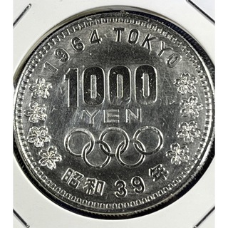 東京オリンピック1000円銀貨　コインホルダー入り1枚(金属工芸)