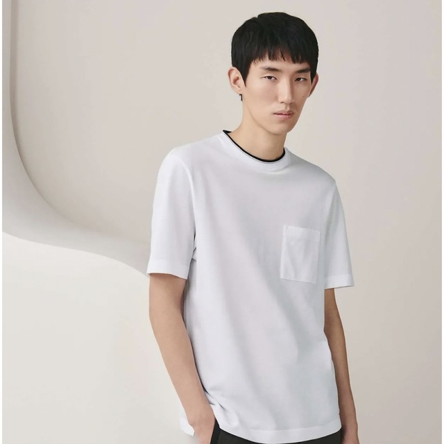 エルメス　メンズ　Tシャツ サドルステッチ　新品未使用