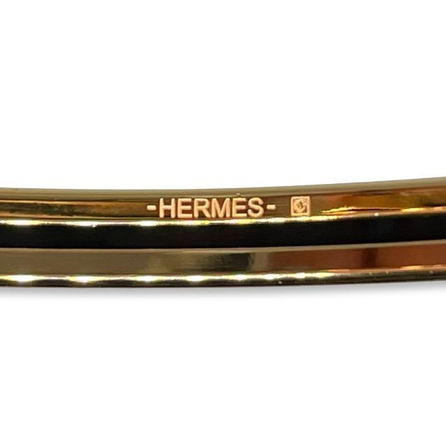 ラスト1点　HERMES エナメル ブレスレット ユニ　美品　レディース