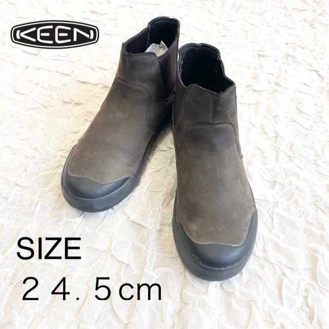 美品】 KEEN (キーン) エレナ チェルシー サイドゴアブーツ www