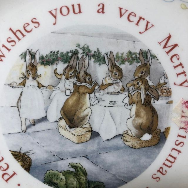 WEDGWOOD - ウェッジウッド ピーターラビット クリスマス プレート