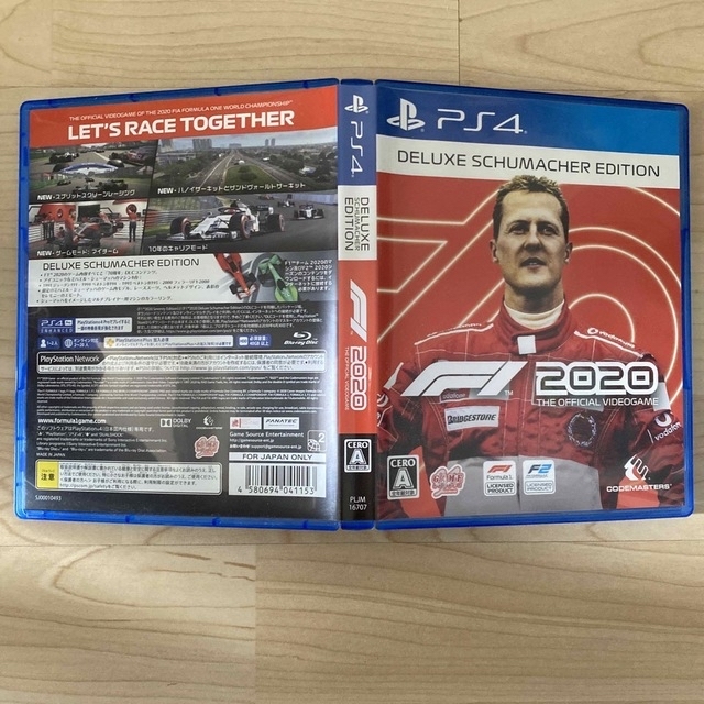 F1 2020 Deluxe Schumacher Edition/PS4/PL エンタメ/ホビーのゲームソフト/ゲーム機本体(家庭用ゲームソフト)の商品写真
